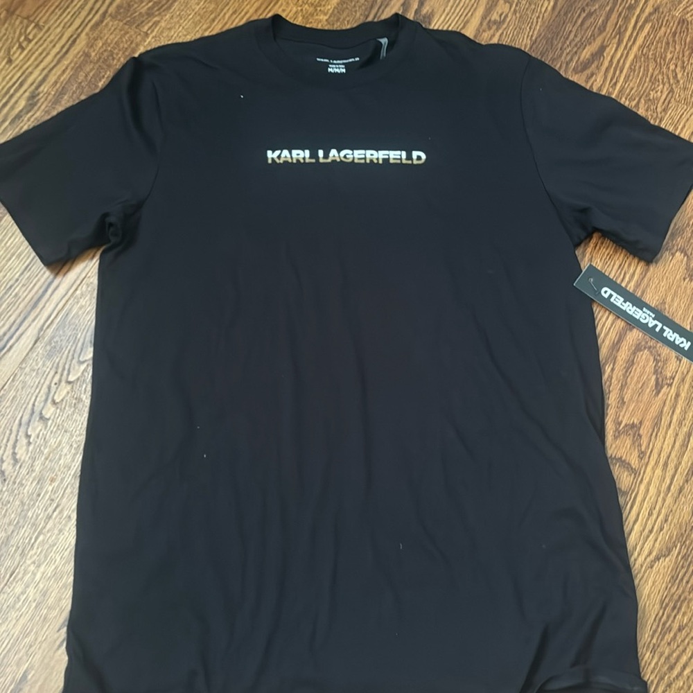 Karl lagerfeld black tee